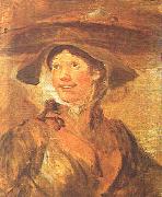William Hogarth Shrimp Girl oil on canvas
